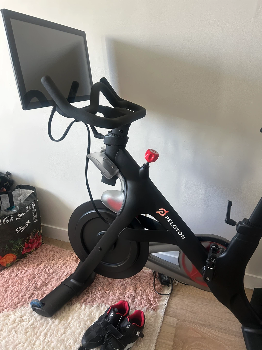 Peloton Bike & shoes - photo 2