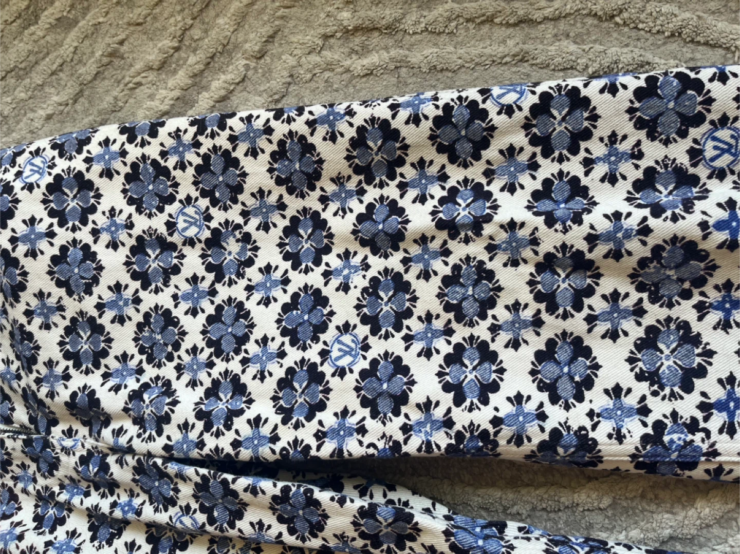 Louis Floral Print Pants - photo 2