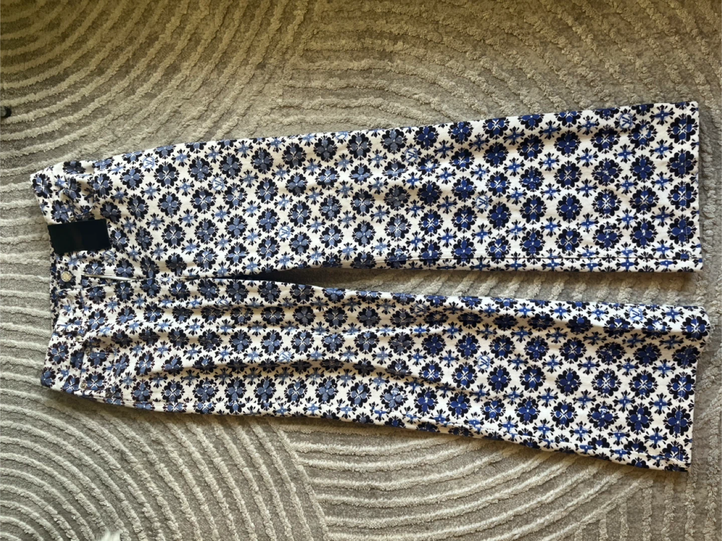 Louis Floral Print Pants