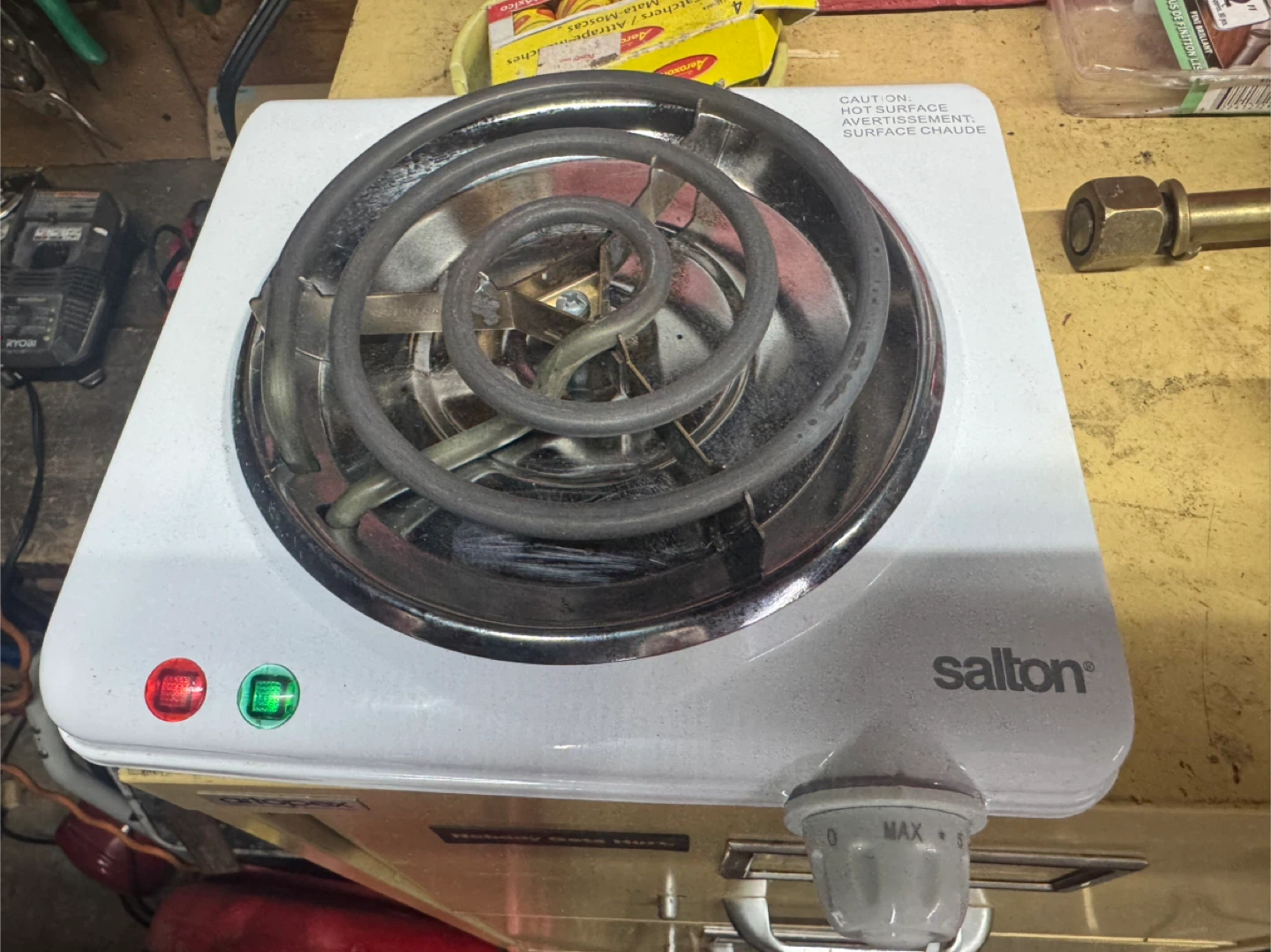 Salton Portable Electric Cooktop - photo 2