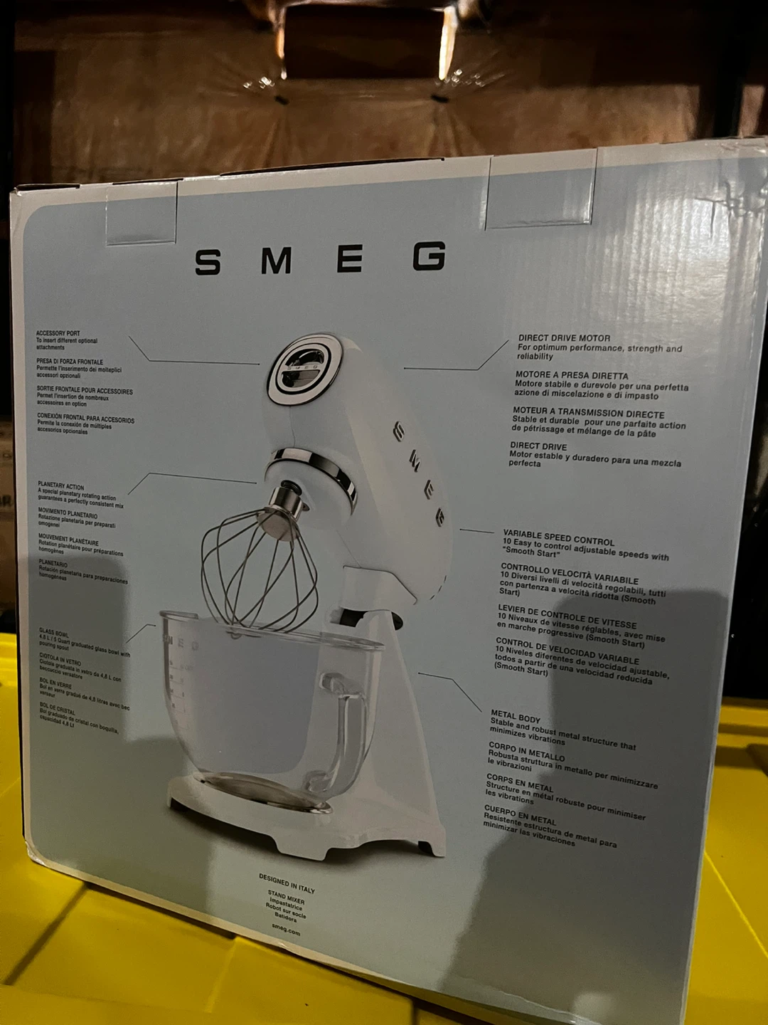 SMEG Stand Mixer - White - photo 3