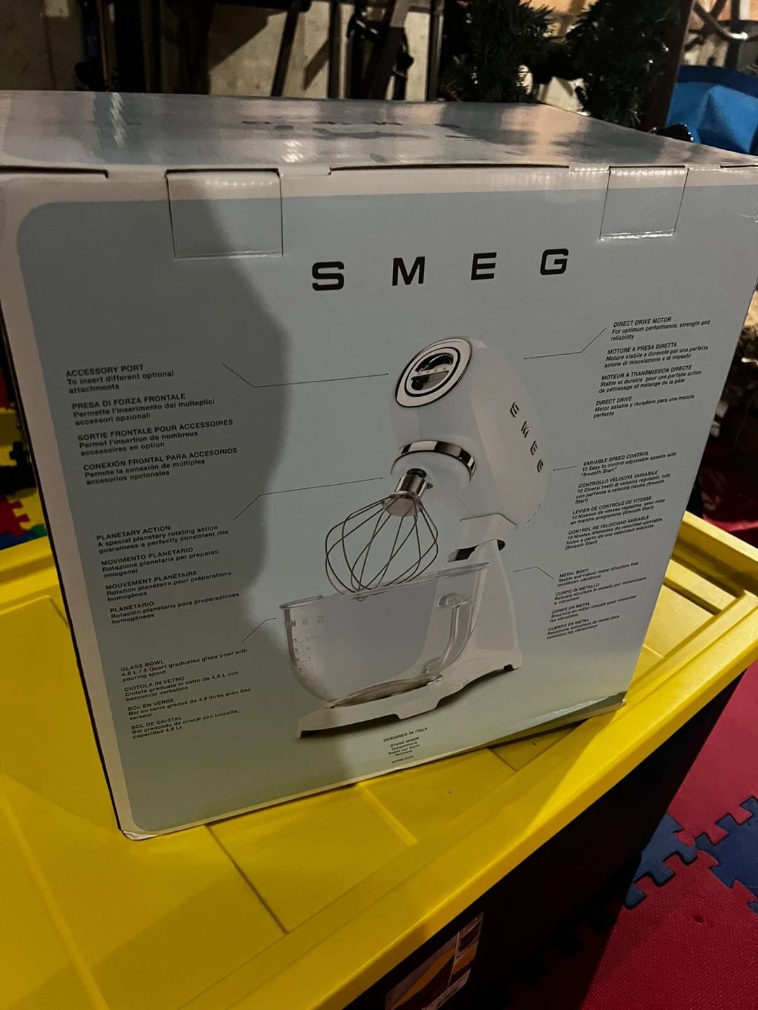 SMEG Stand Mixer - White - photo 2
