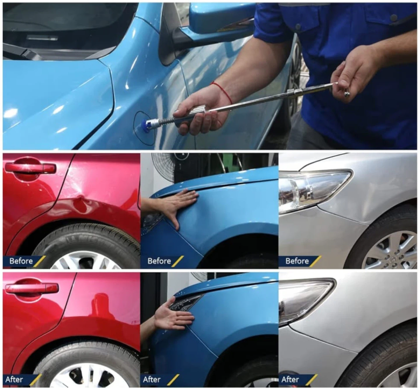 Super PDR Professional Dent Removal Tool Kit - photo 2