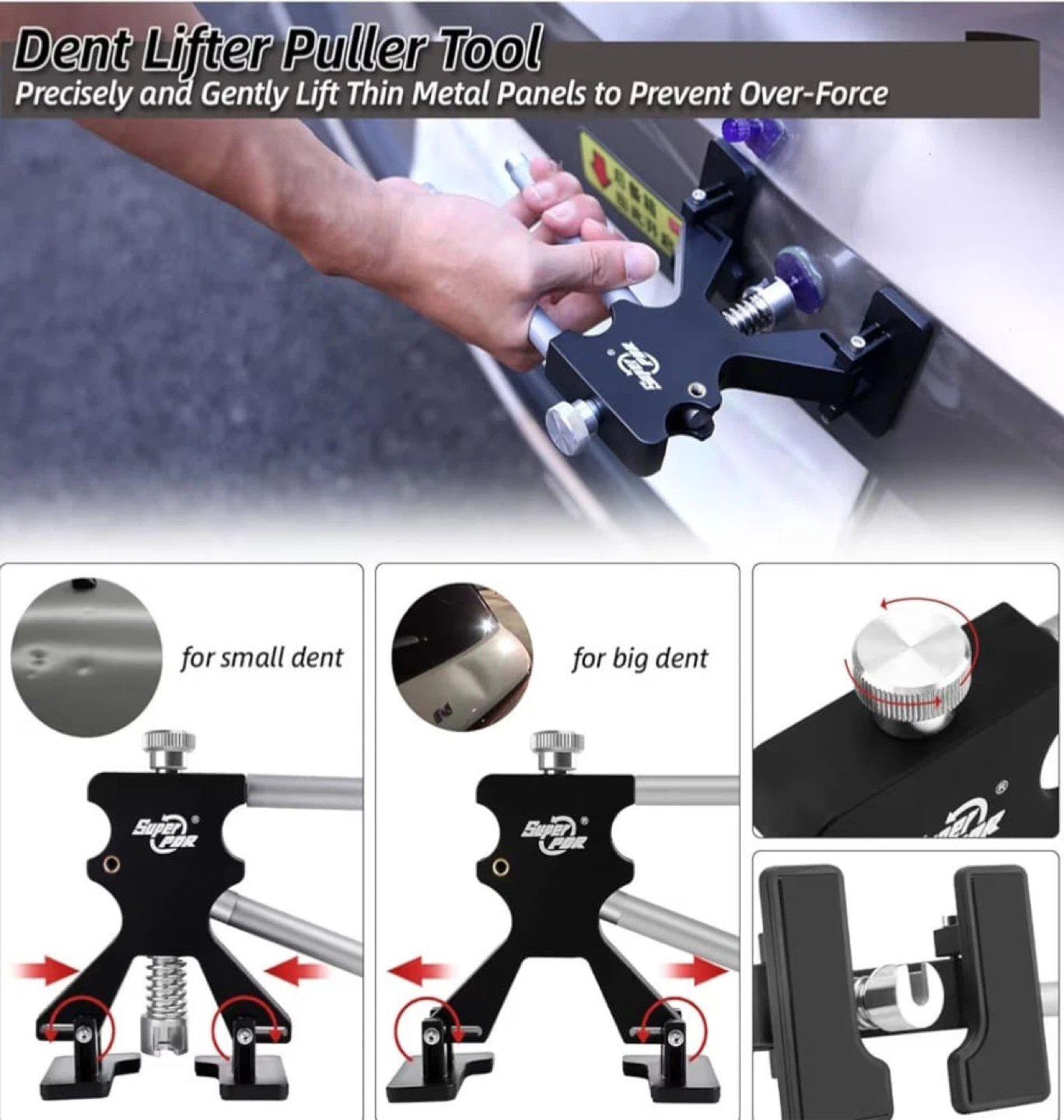 Super PDR Professional Dent Removal Tool Kit - photo 3