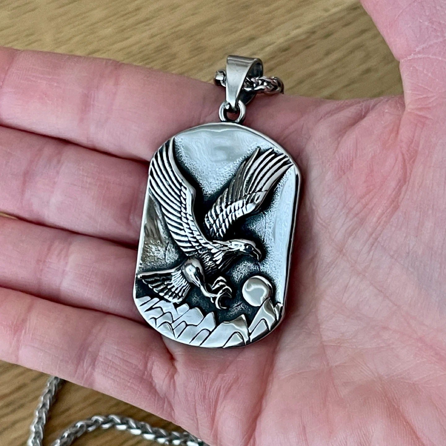 Flying Eagle stainless steel necklace - photo 3