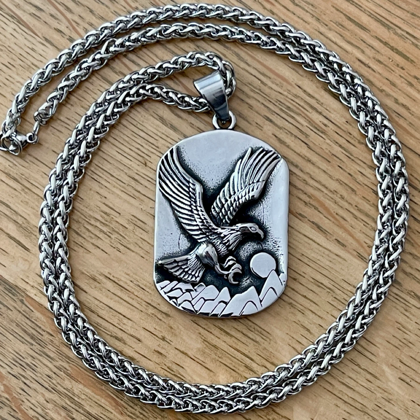 Flying Eagle stainless steel necklace - photo 2