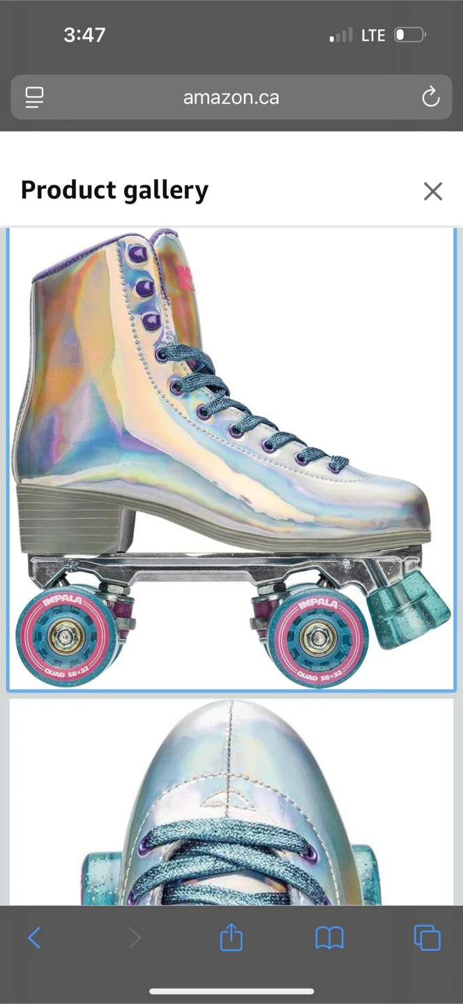 Impala Holographic Roller Skates - Women's Size 10 - photo 5