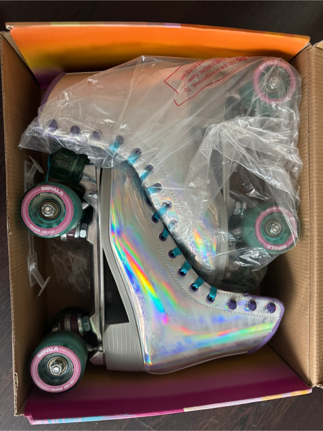 Impala Holographic Roller Skates - Women's Size 10 - photo 3