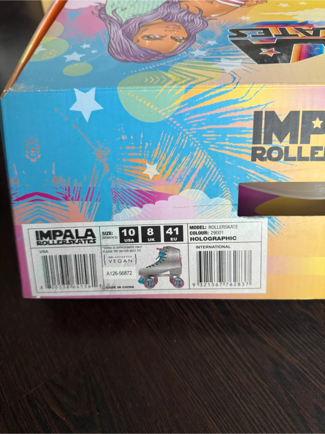 Impala Holographic Roller Skates - Women's Size 10 - photo 2