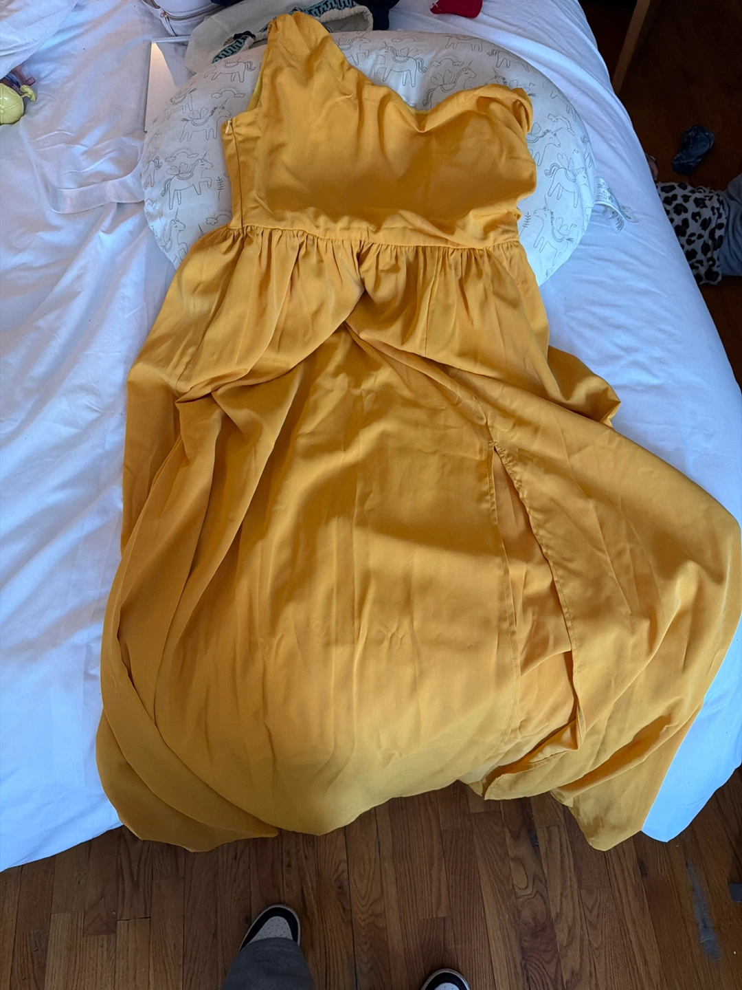 Women's One-Shoulder Maxi Dress