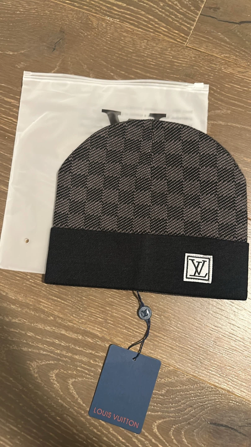 Louis Vuitton Black Beanie