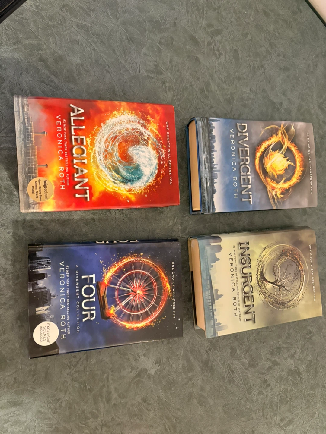 Divergent Series Books by Veronica Roth
