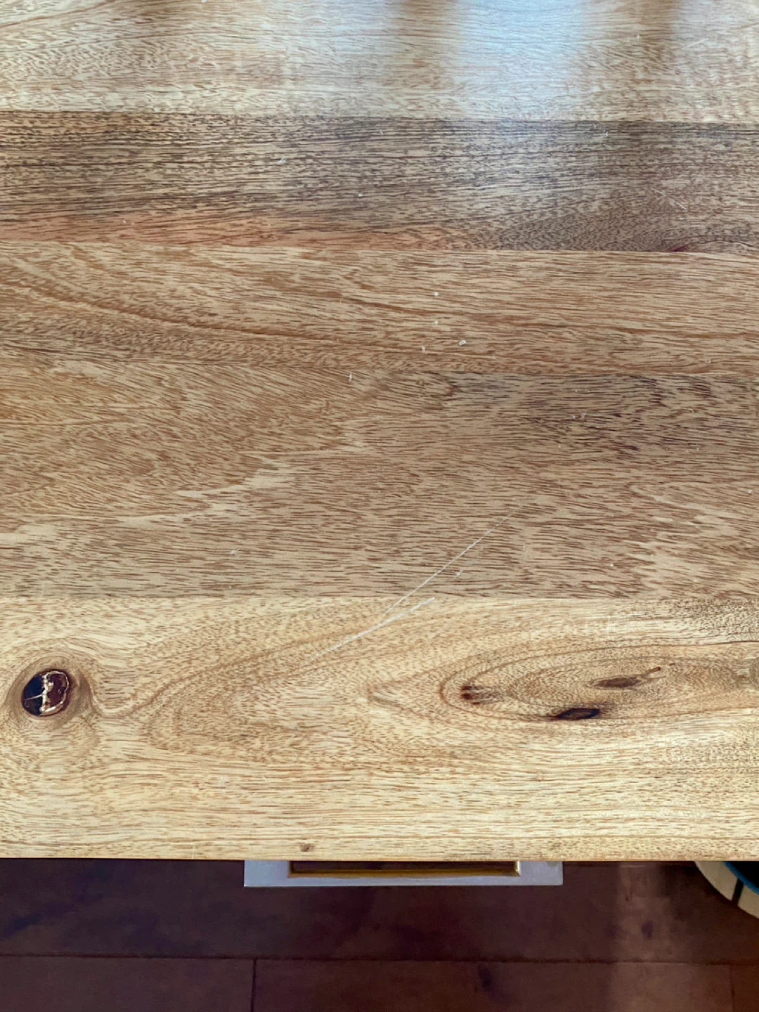 Solid Wood Media/Console Table - photo 4