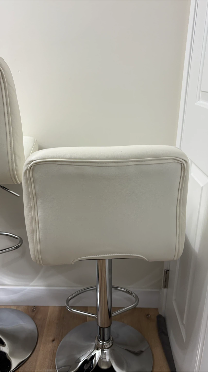 White Bar Stools (Set of 2) - photo 4