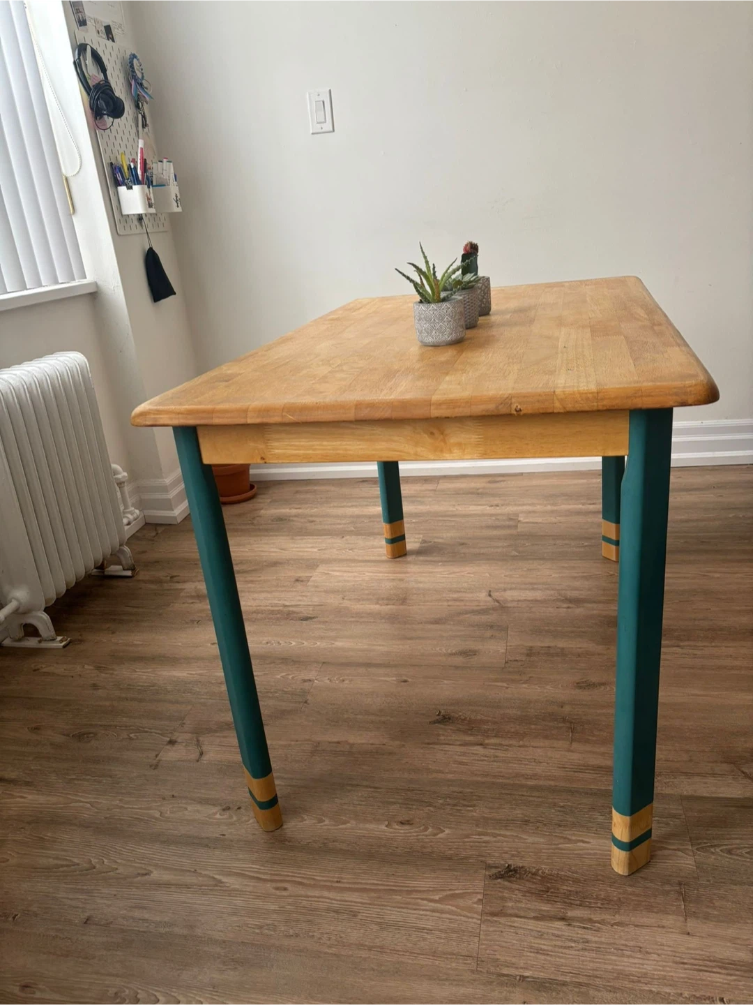 Wooden Dining Table and Chairs Set - photo 2