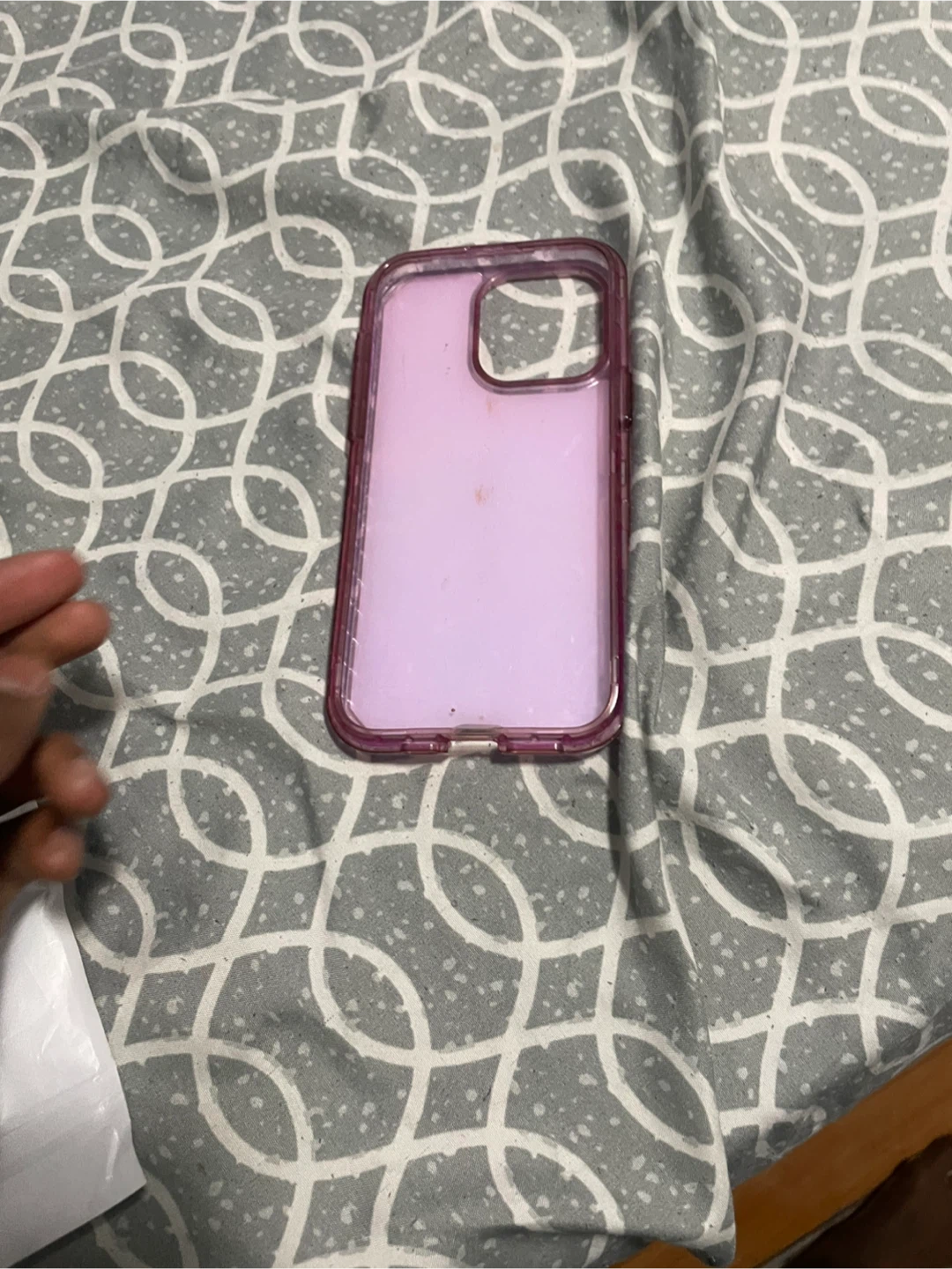 iPhone 12 Pro Max Case - Marble Swirl Design