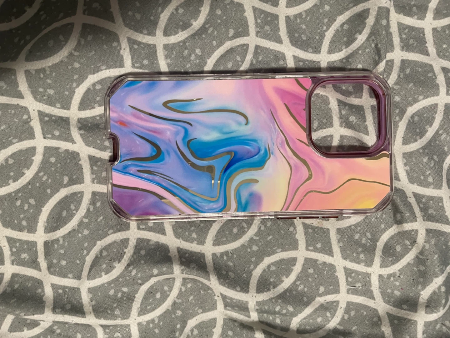 iPhone 12 Pro Max Case - Marble Swirl Design - photo 2