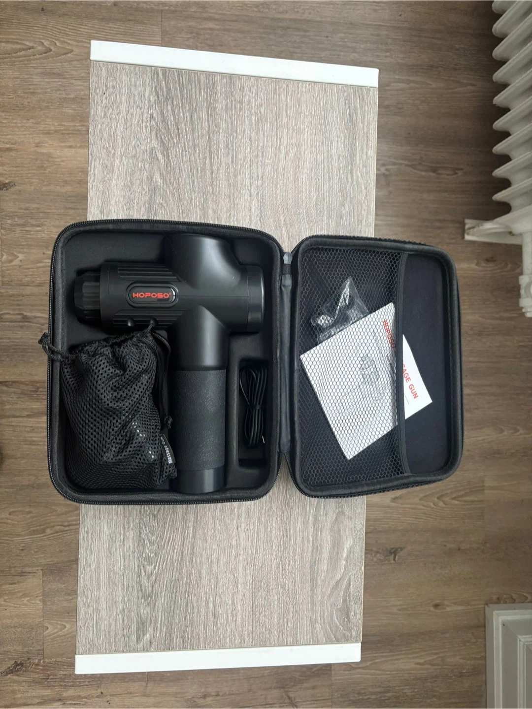 HOPOSO Massage Gun with 7 Attachments and Case