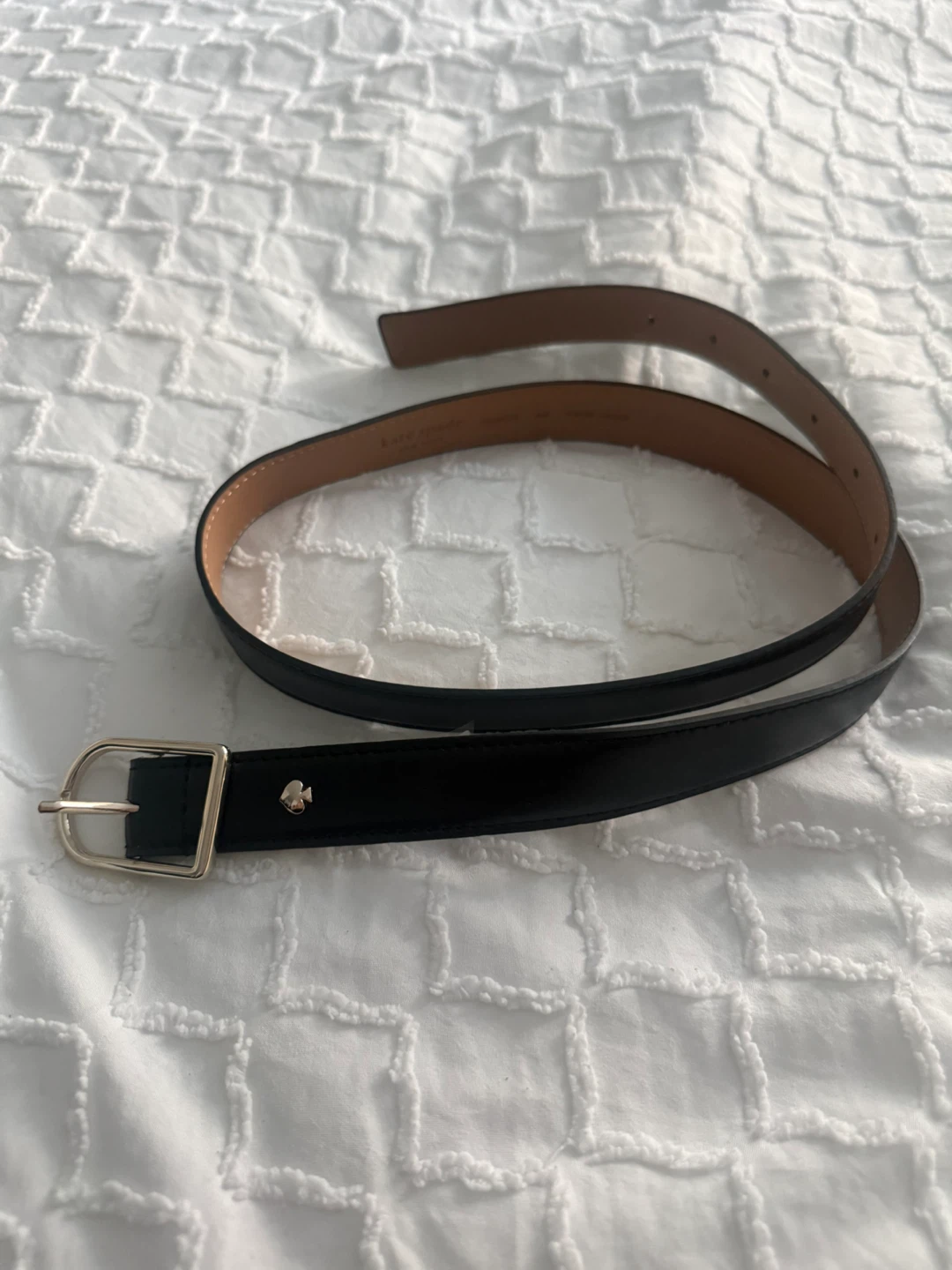Kate Spade New York Black Genuine Leather Belt - S/M - photo 2