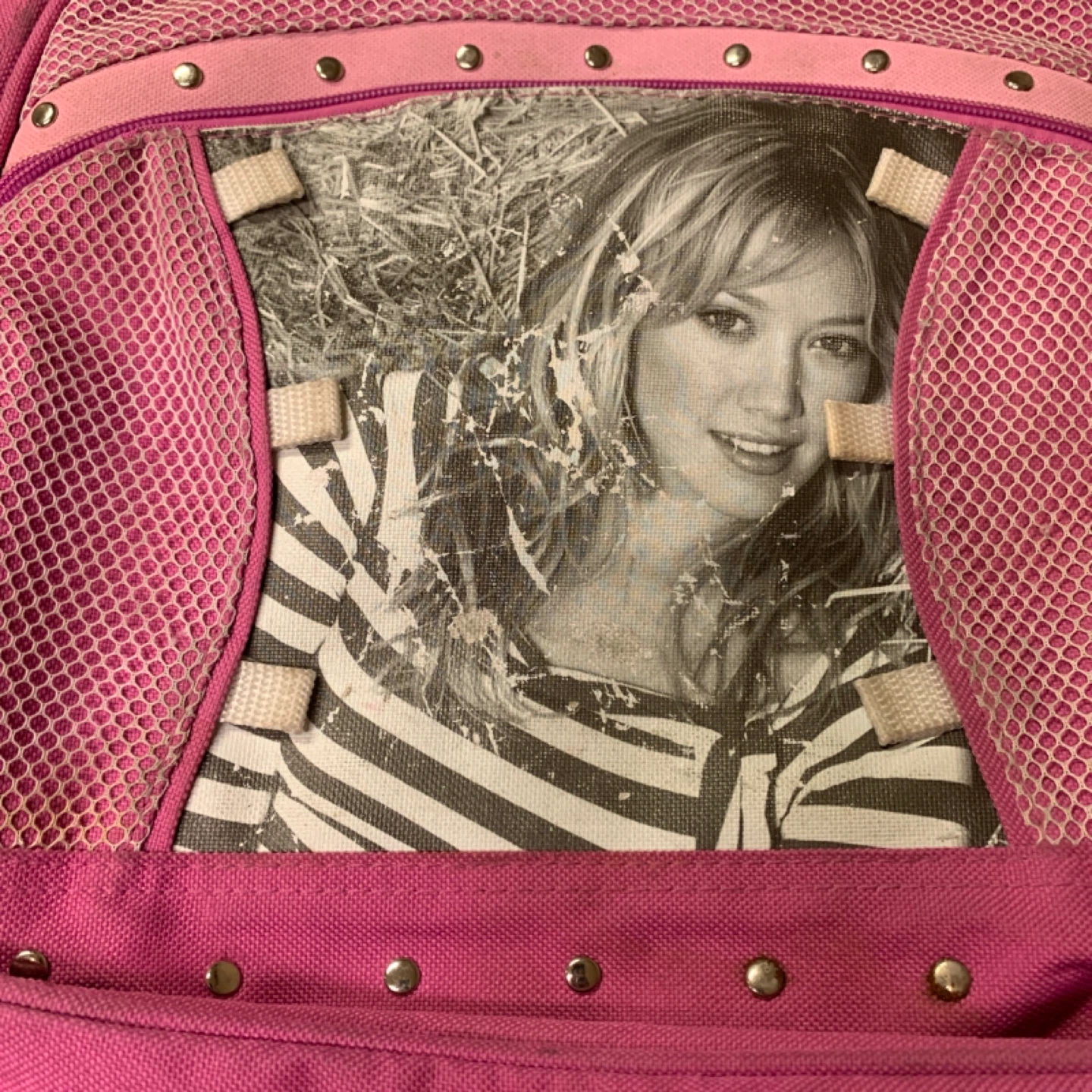 Pink Hillary duff backpack vintage 2003 - photo 2