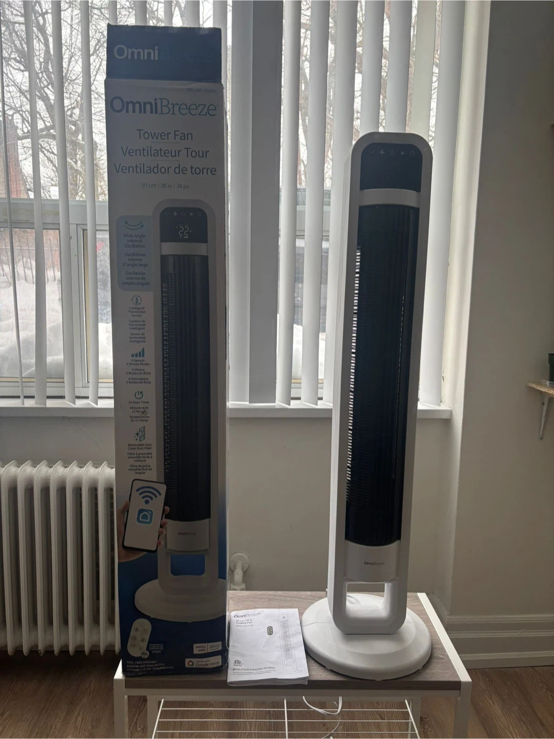 OmniBreeze Tower Fan