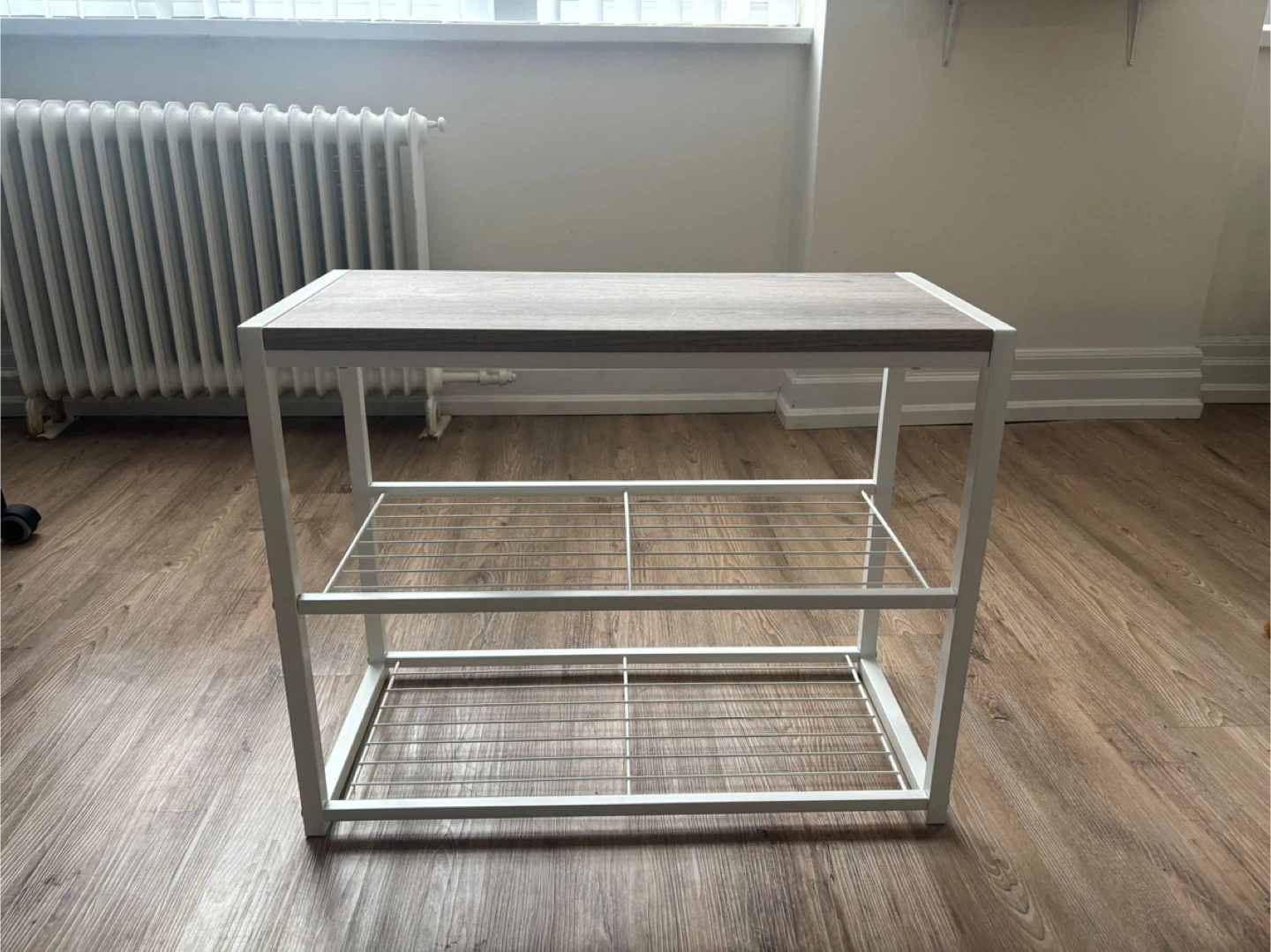 2-Tier Wire Rack Shelf Unit