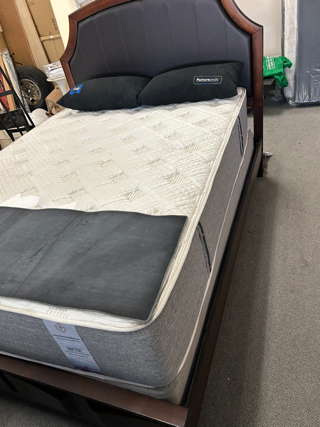 Posturepedic Mattress and Bed Frame - photo 4