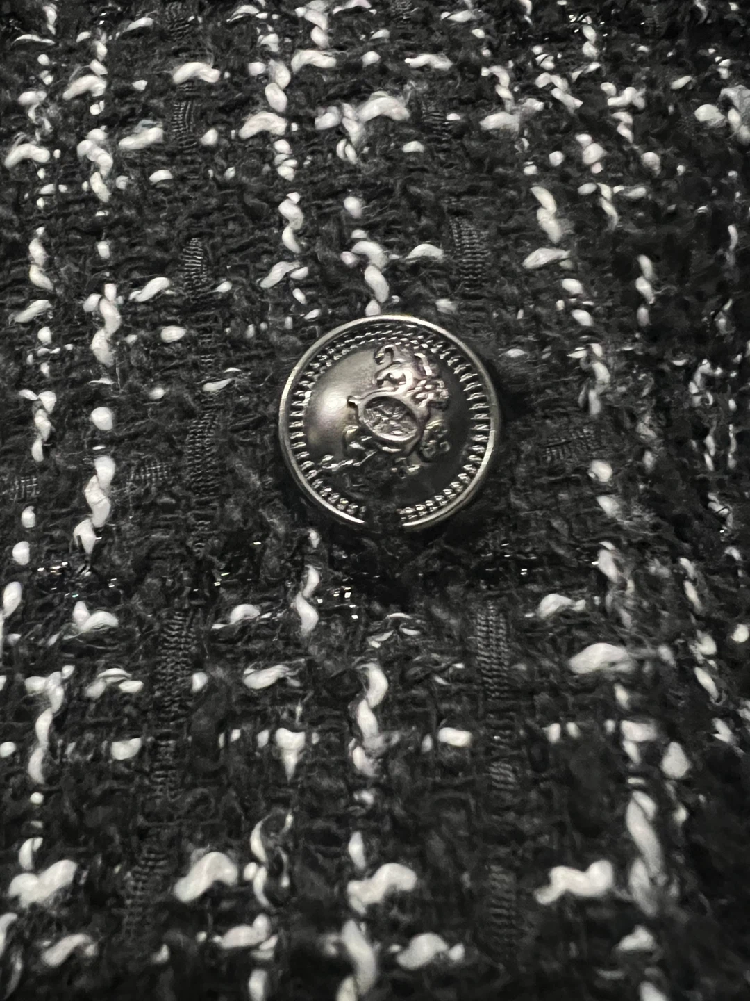 Joe Fresh Black & White Tweed Blazer/Skirt Ser - photo 3