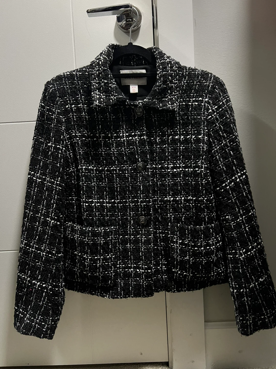 Joe Fresh Black & White Tweed Blazer/Skirt Ser