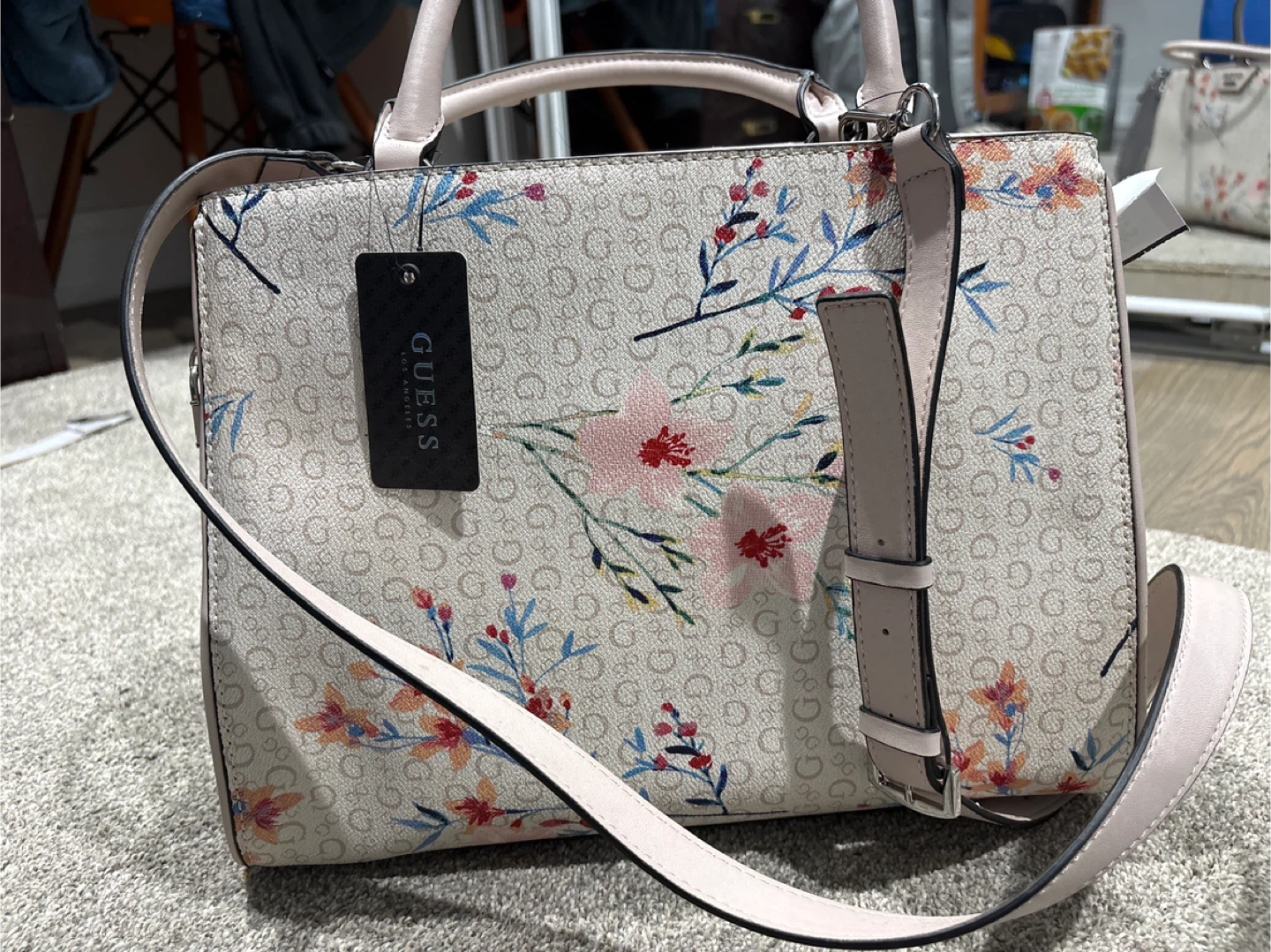 Guess Floral Print Handbag - photo 2