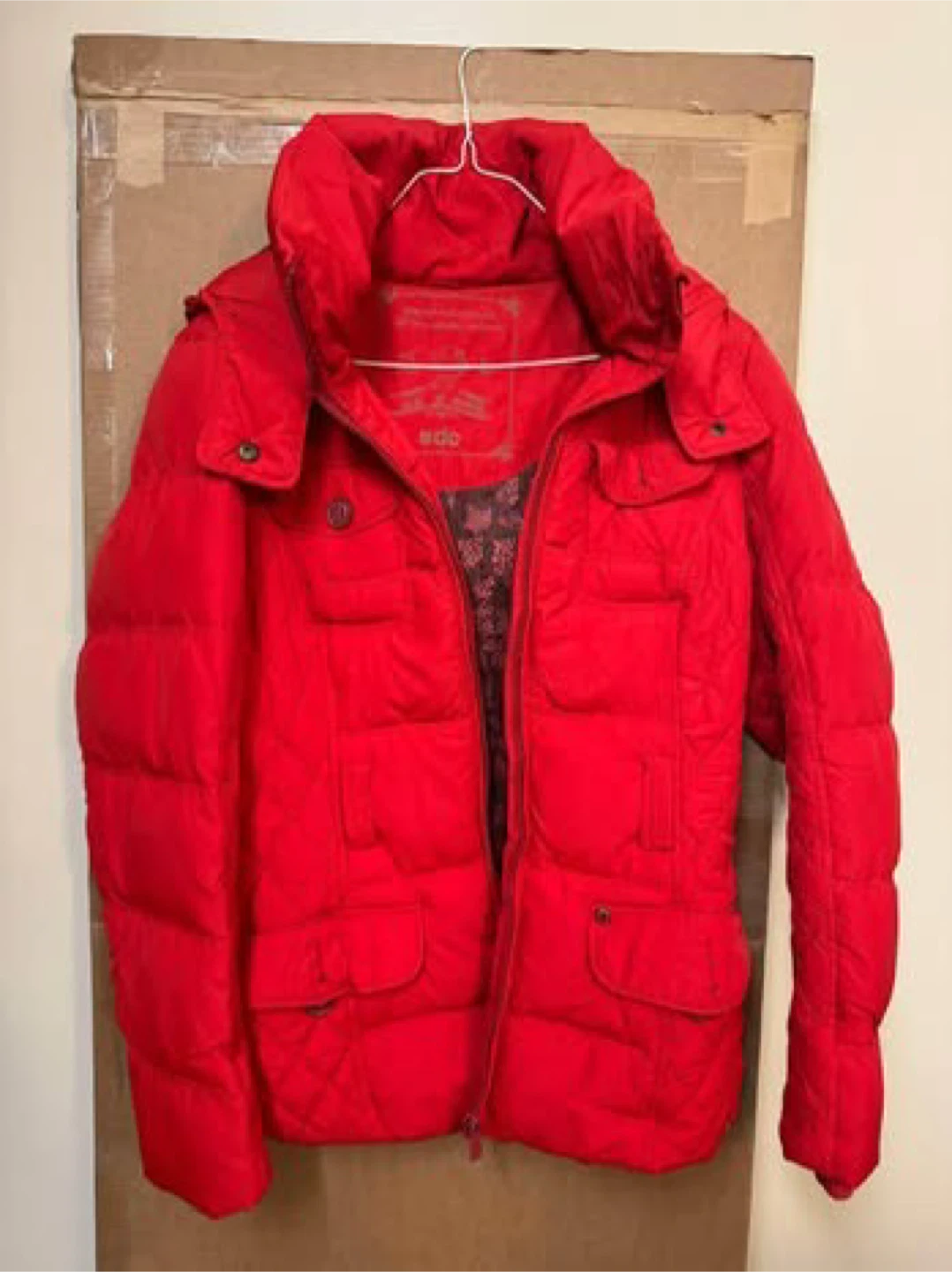 simons Red EDC by Esprit Puffer Jacket Size L