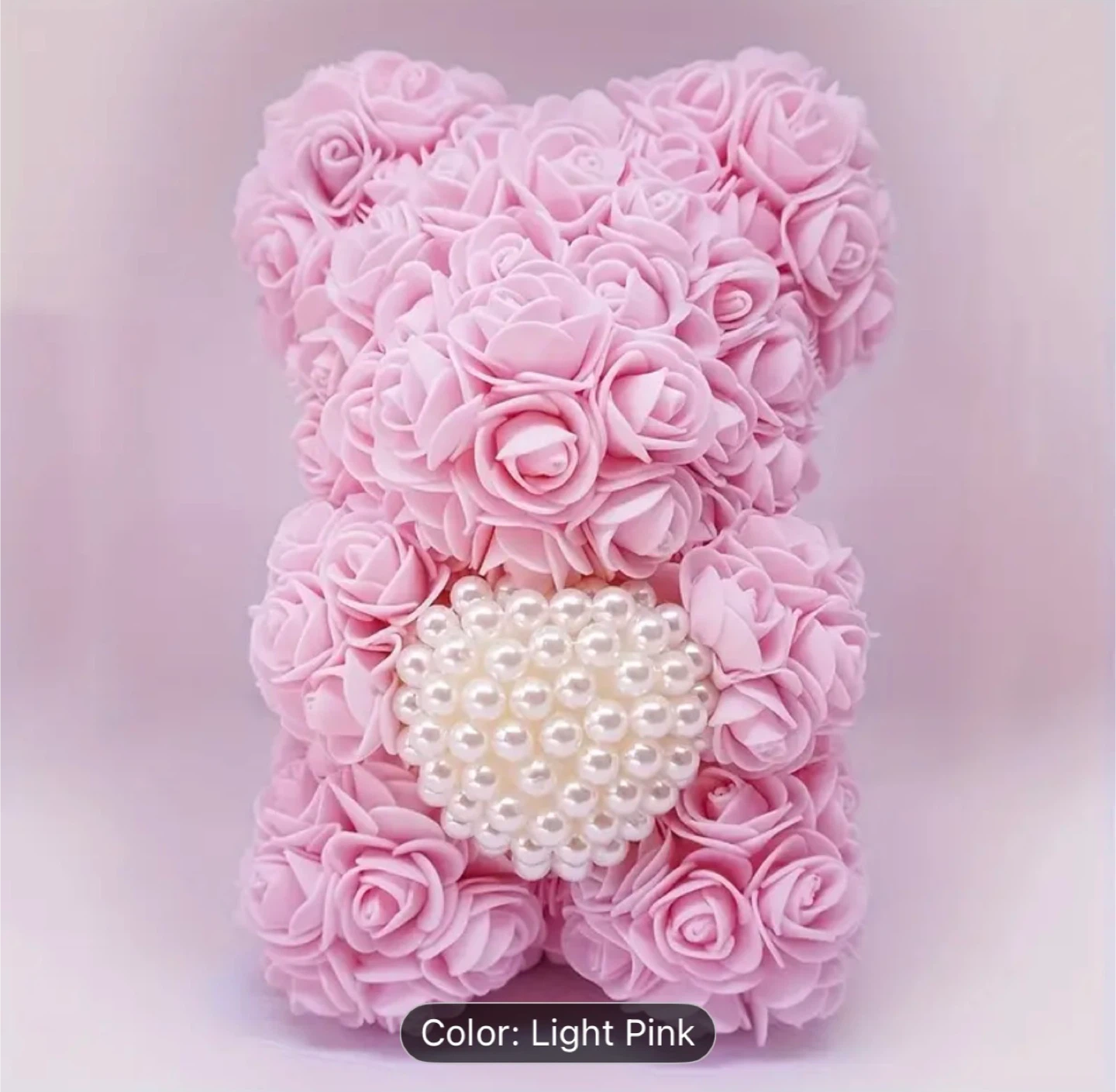 Red Rose Teddy Bear with and without box - photo 5