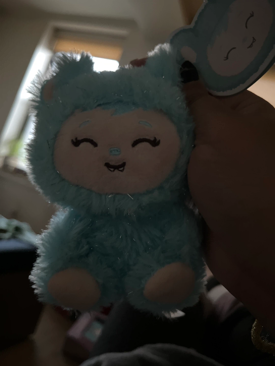 Blue Plush Stuffed Animal Toy