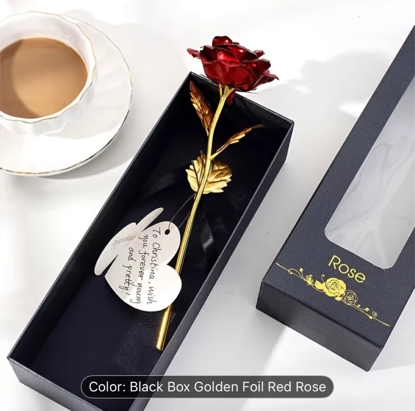24K Gold Plated Rose