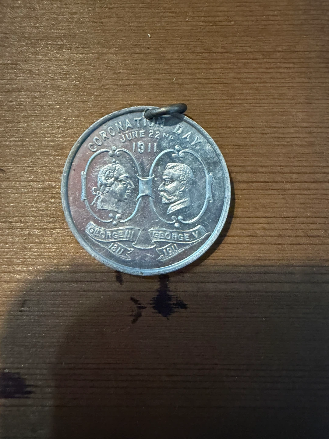 Coronation Day Medal June 22, 1911 George V