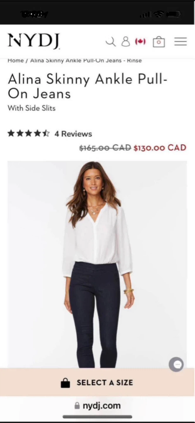 NEW Alina Pull On Jeans - photo 3