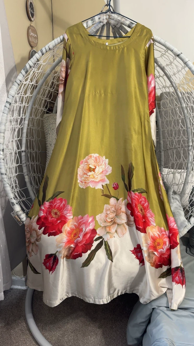LULUSAR printed silk maxi dress - photo 2