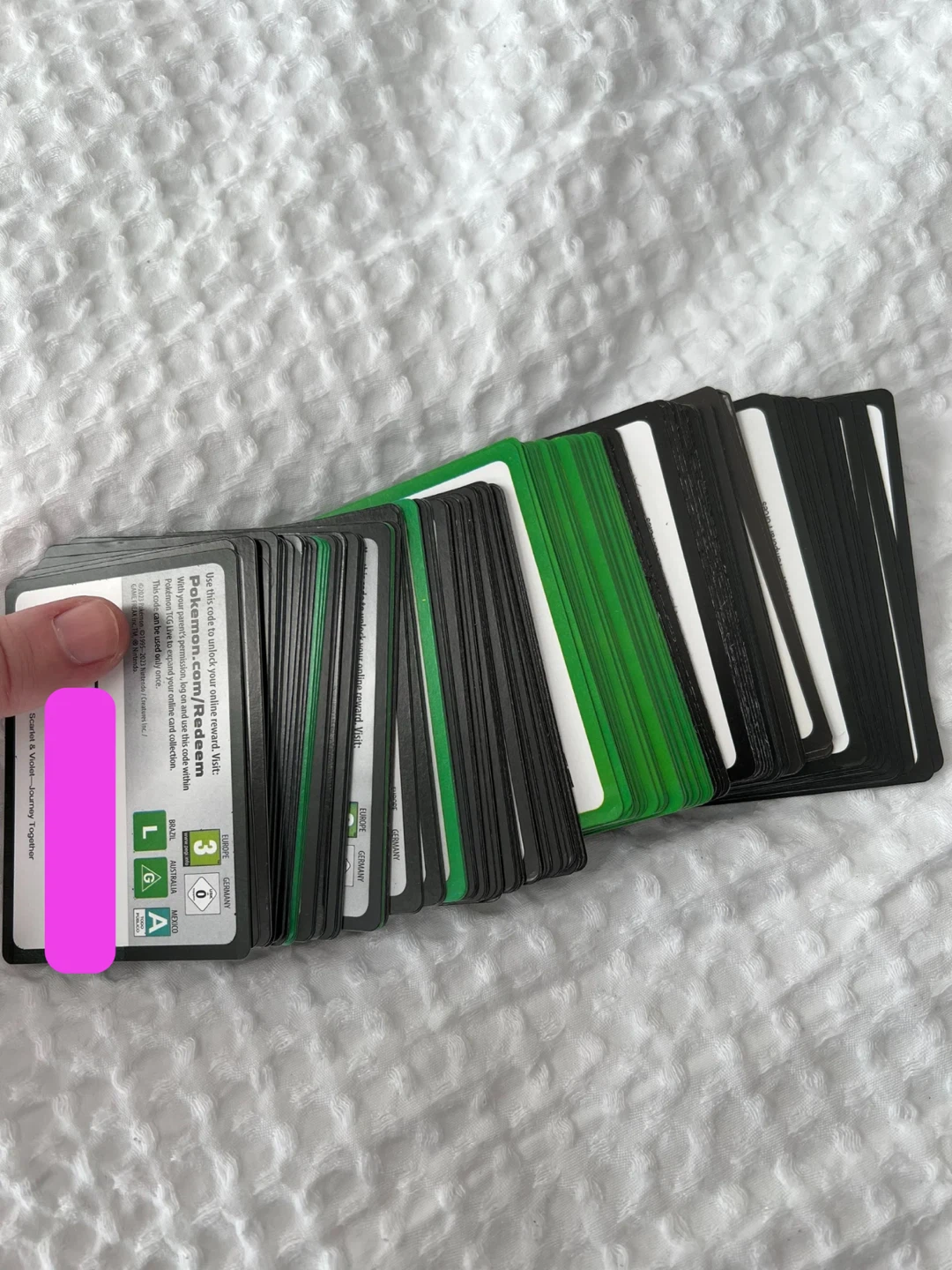 178 Pokemon TCG Pocket QR CODE Cards