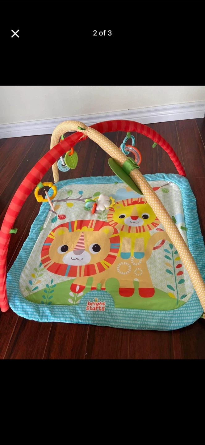 Baby bouncer, play mat and bath tub - photo 2