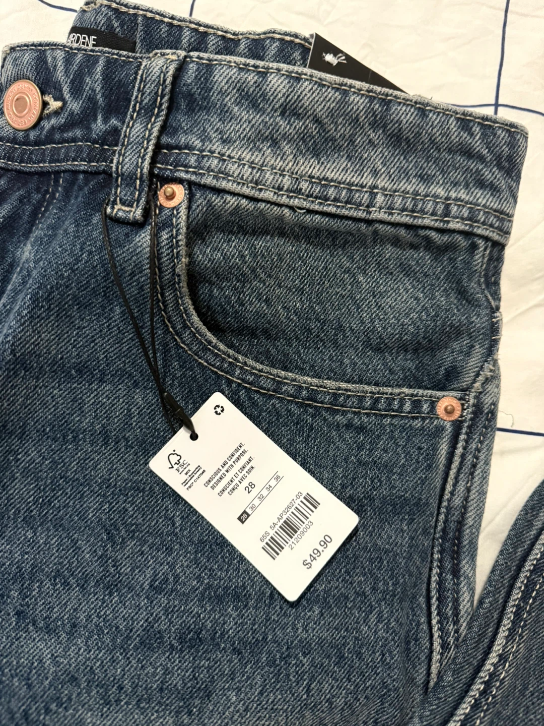 Ardene Man Loose Fit Jeans - Size 28 - photo 2