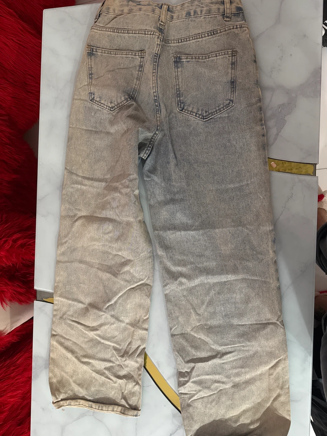 Women's  Size M Wide Leg Jeans - photo 3