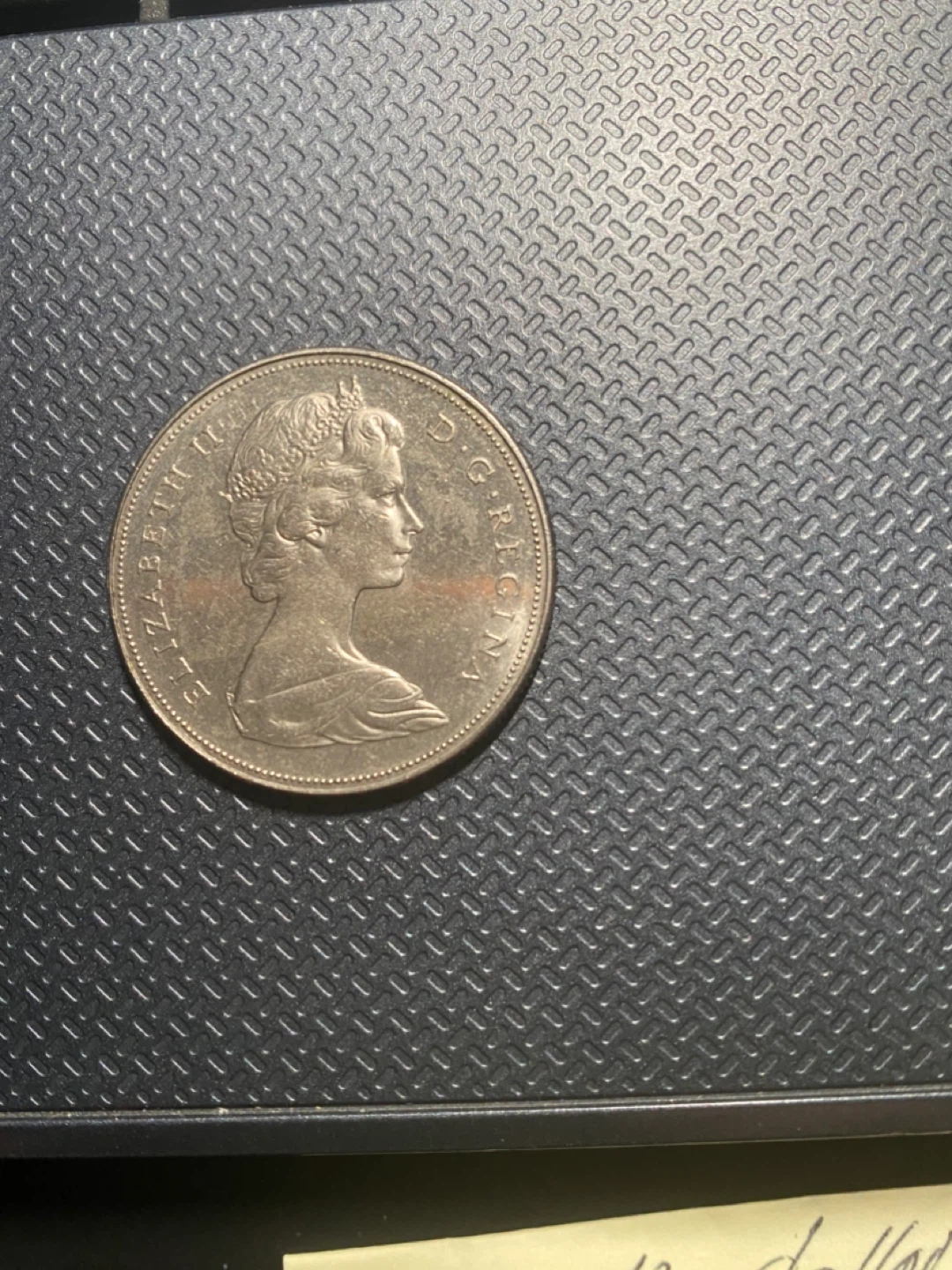 1955   British Caribbean Silver 50 cents Coin - photo 2