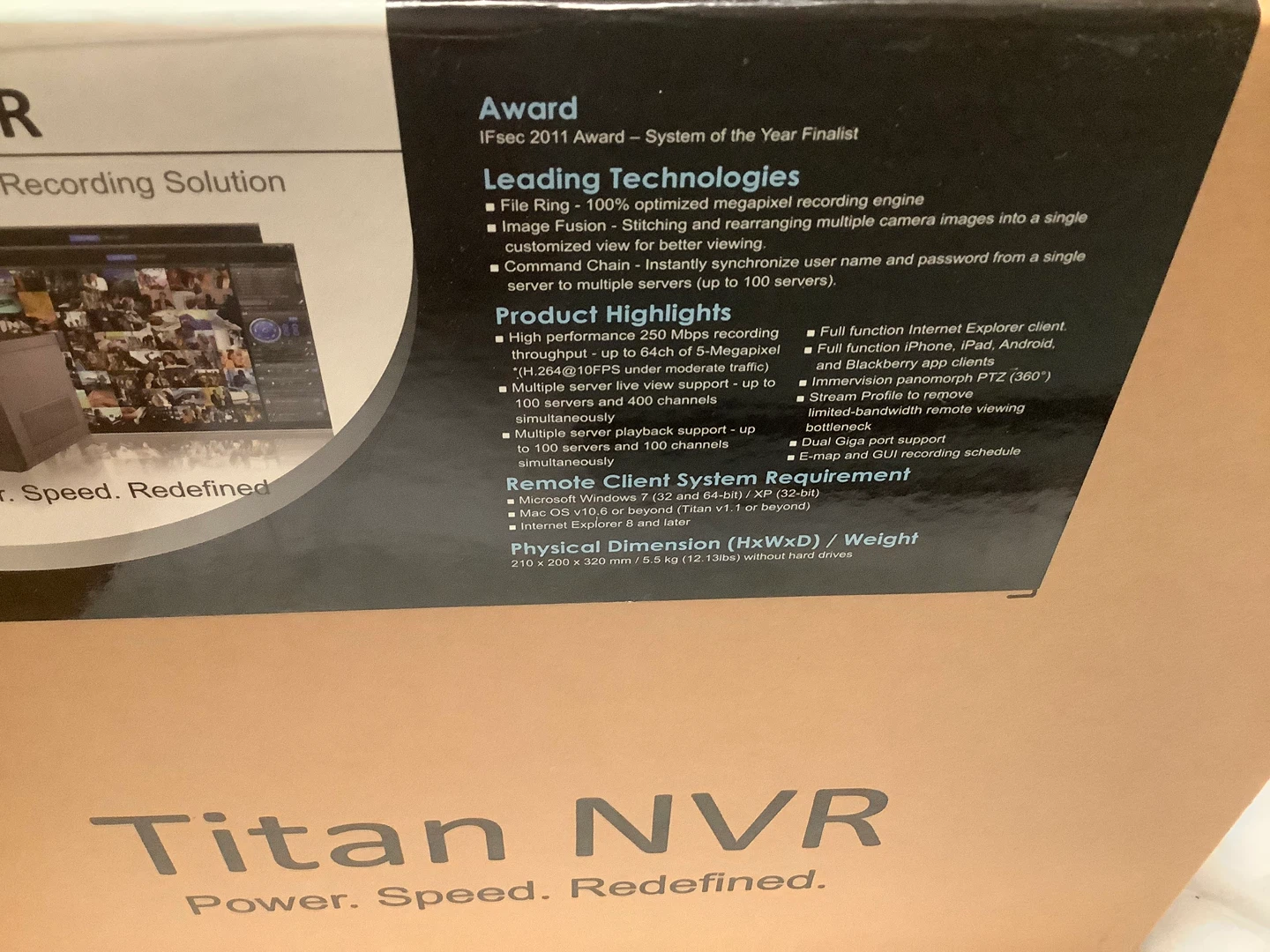 Titan NVR NT-4040 Enterprise Linux Recording Solution - photo 3