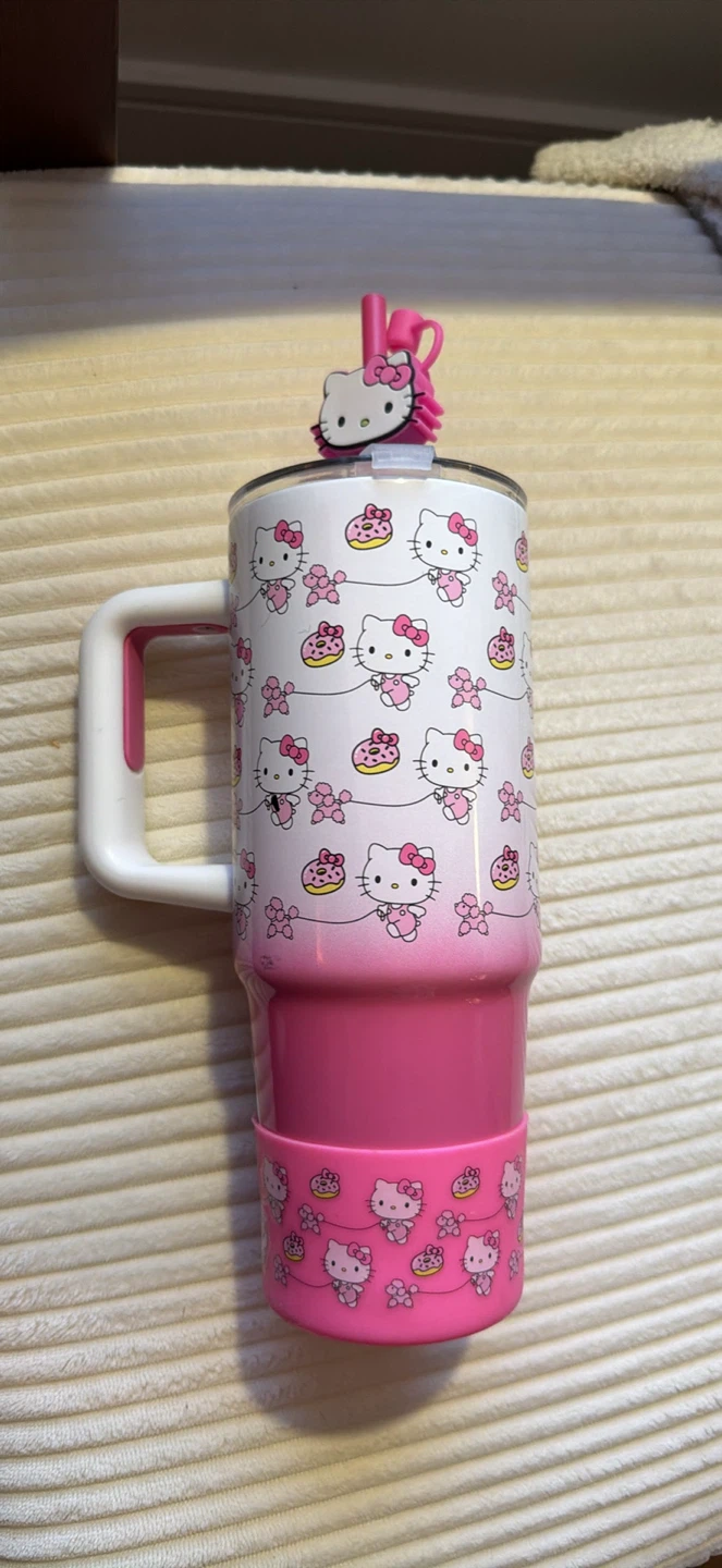 Hello Kitty Tumbler with Handle