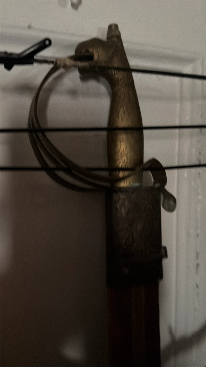 Antique Decorative Sword with Ornate Handle - photo 2