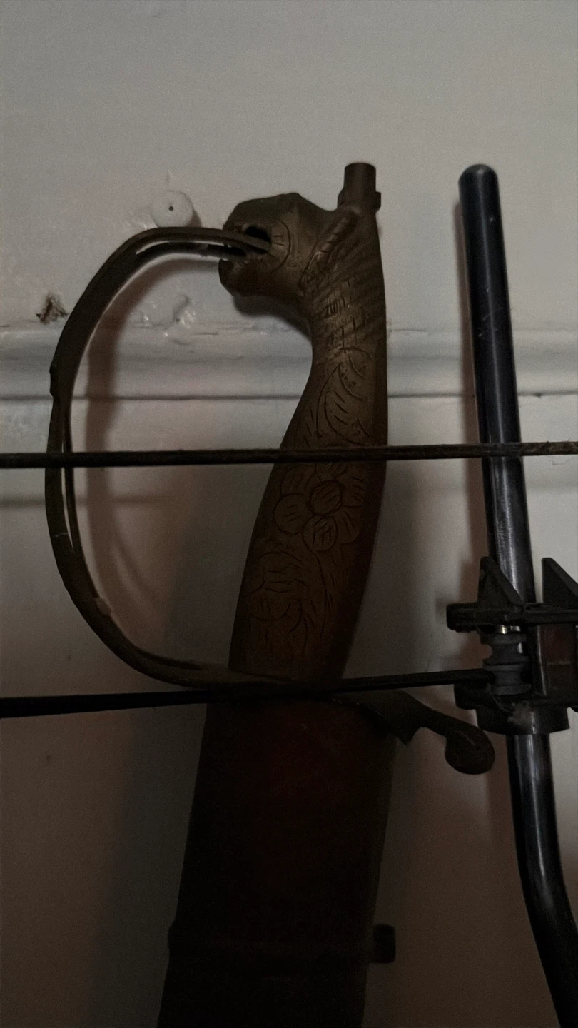 Antique Decorative Sword with Ornate Handle - photo 4
