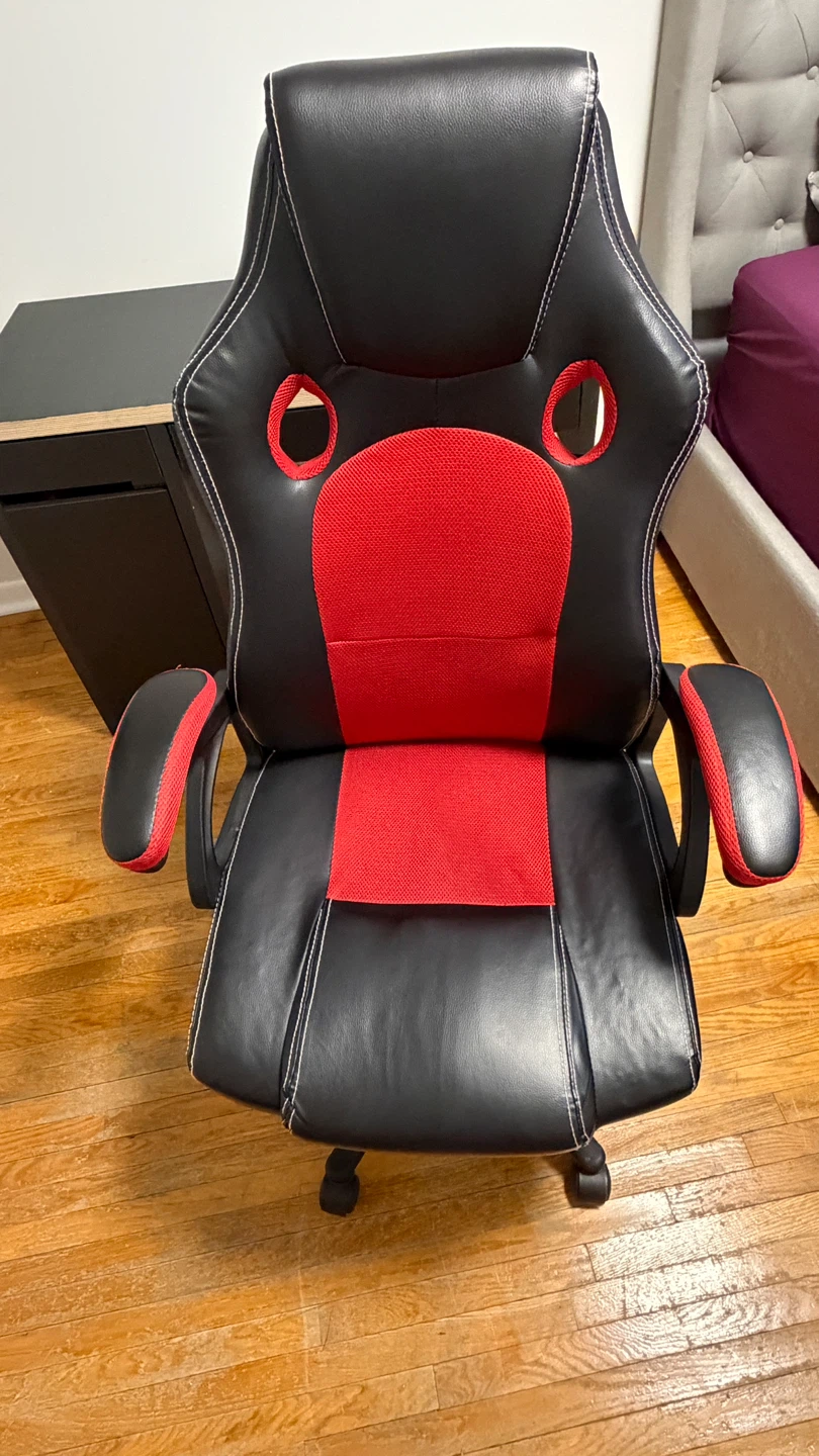 Black and Red Gaming Chair - photo 4