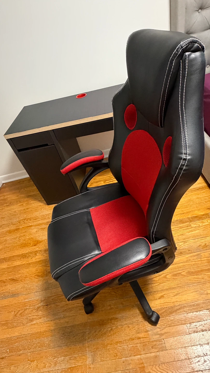 Black and Red Gaming Chair - photo 3