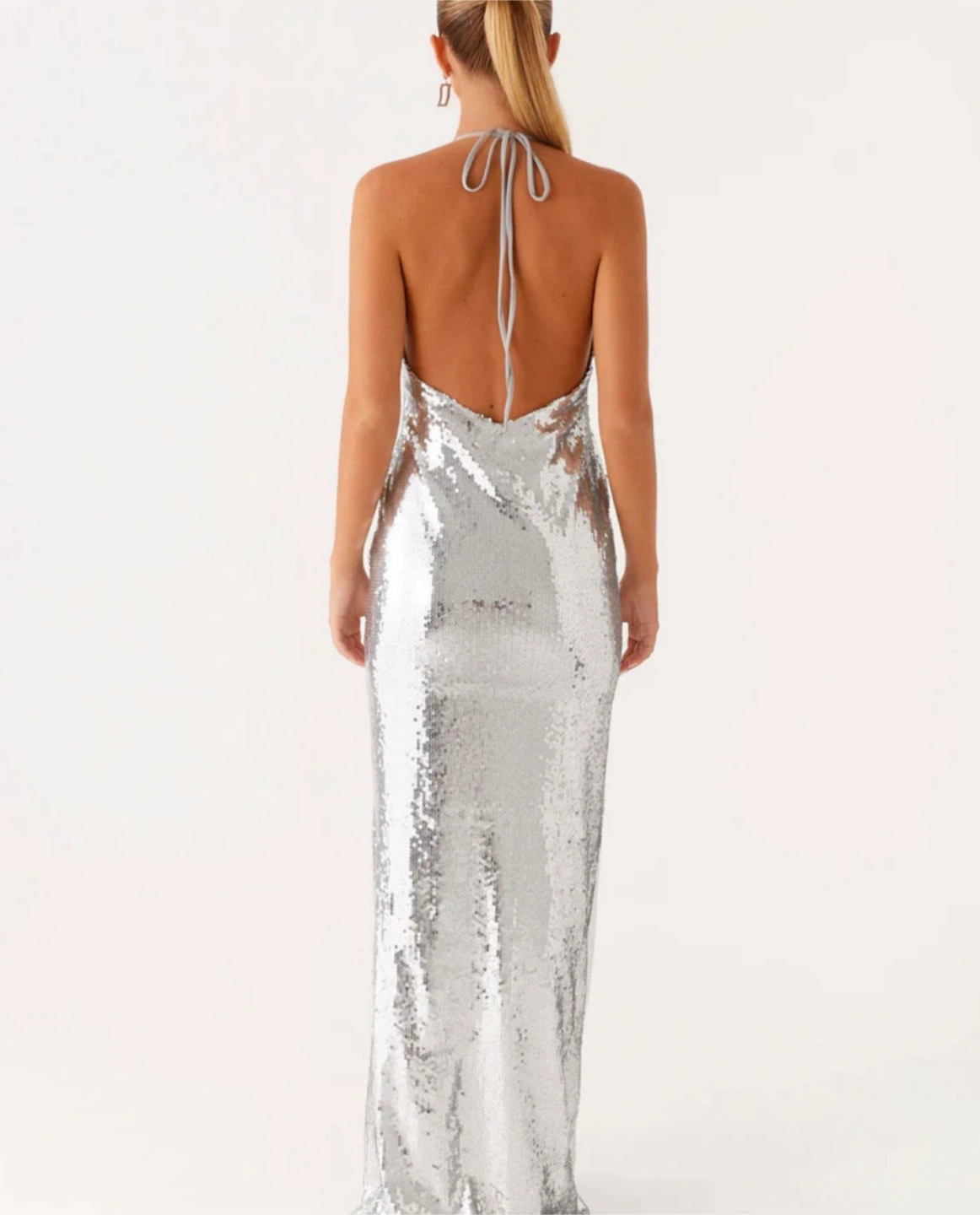 *BNWT* Peppermayo Billions Sequin Maxi Dress - size 8 - photo 2