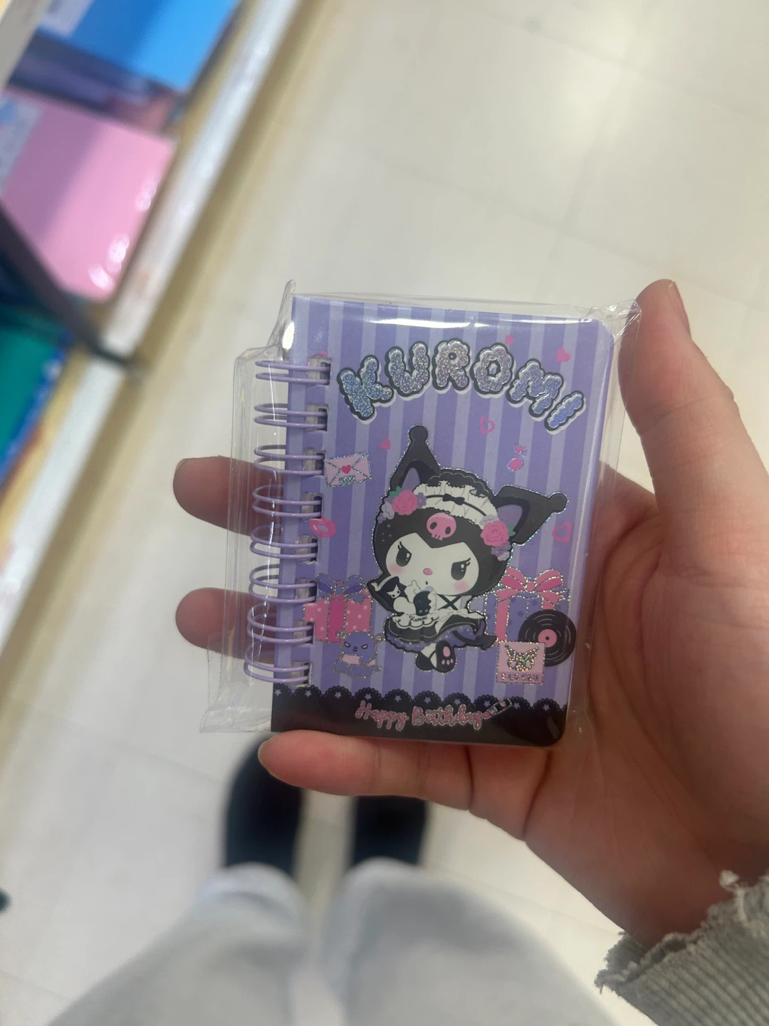Mini Notebook Spiral Bound - Kuromi - photo 2